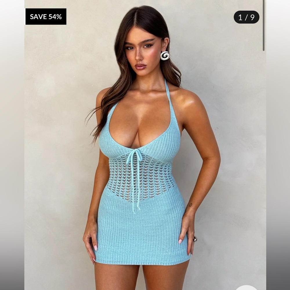 Tiger Mist Delta Mini Dress NWT